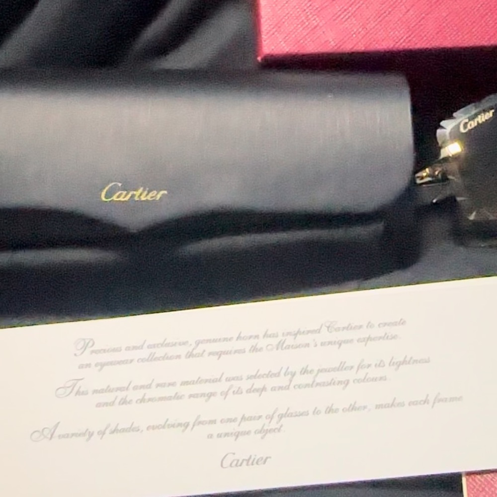 CARTIER GLASSES(real) - Picture 4 of 9